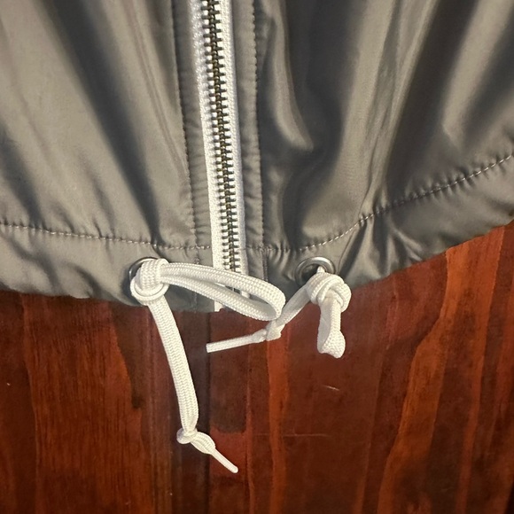 Columbia Black and Gray Windbreaker Jacket Size L - Picture 2 of 4